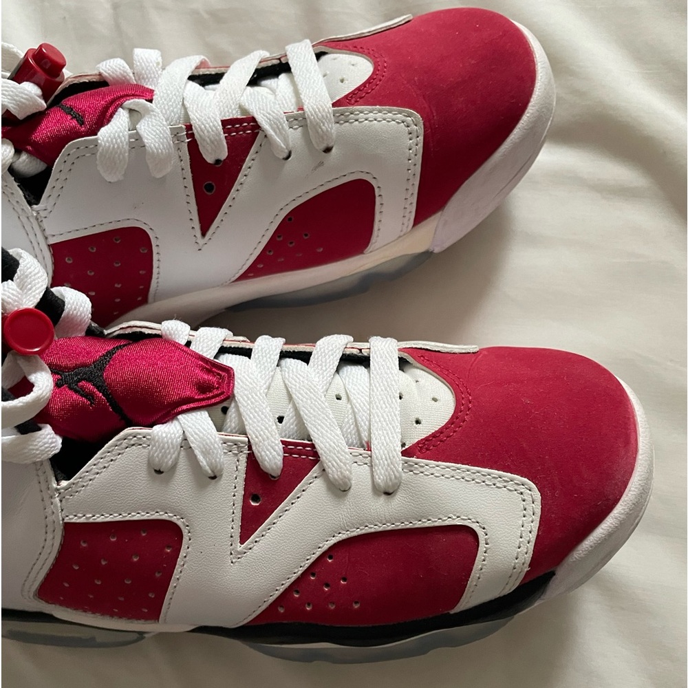 Jordan 6 Retro Carmine size 7y.